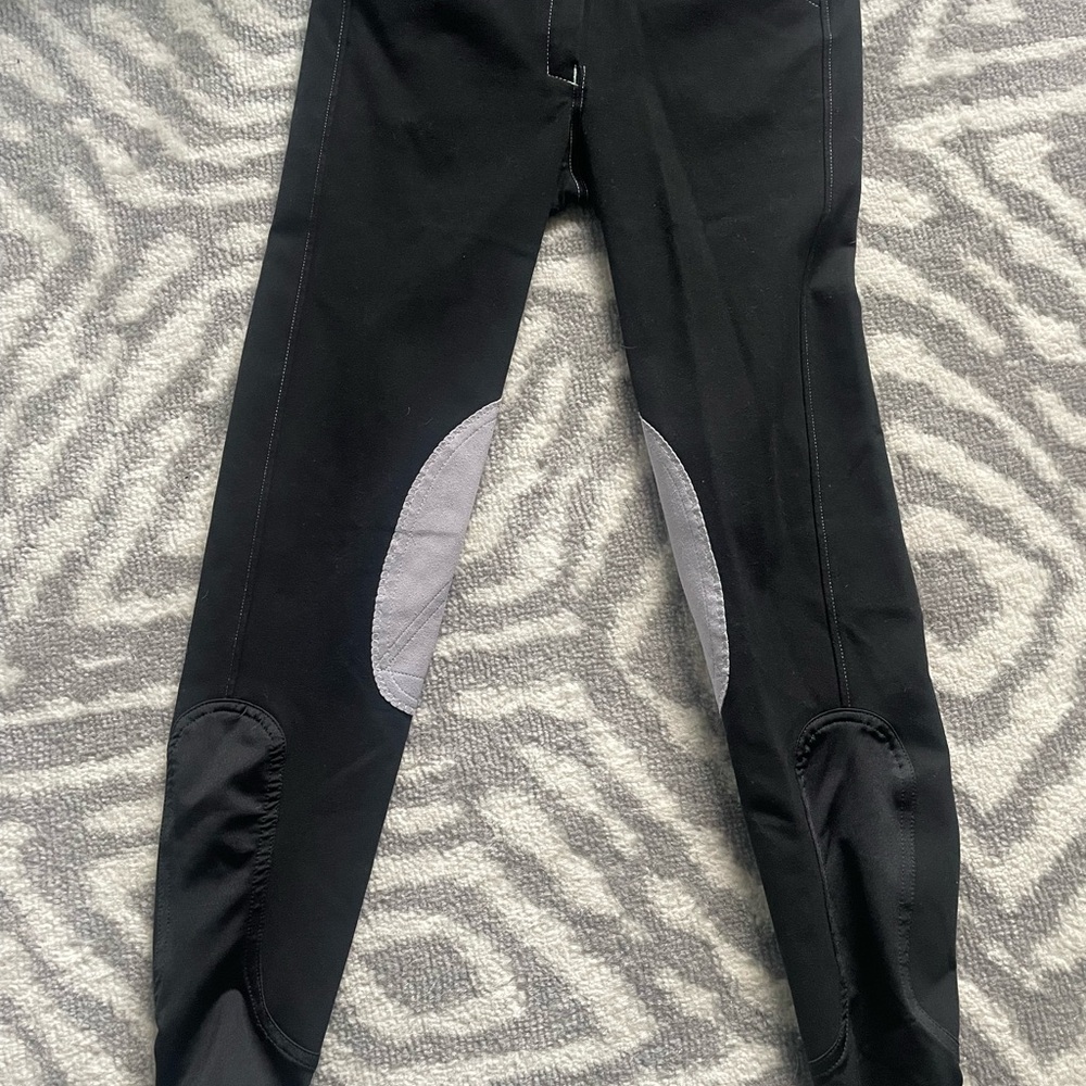 Piper‎ Black and Gray Leggings with Stirrups